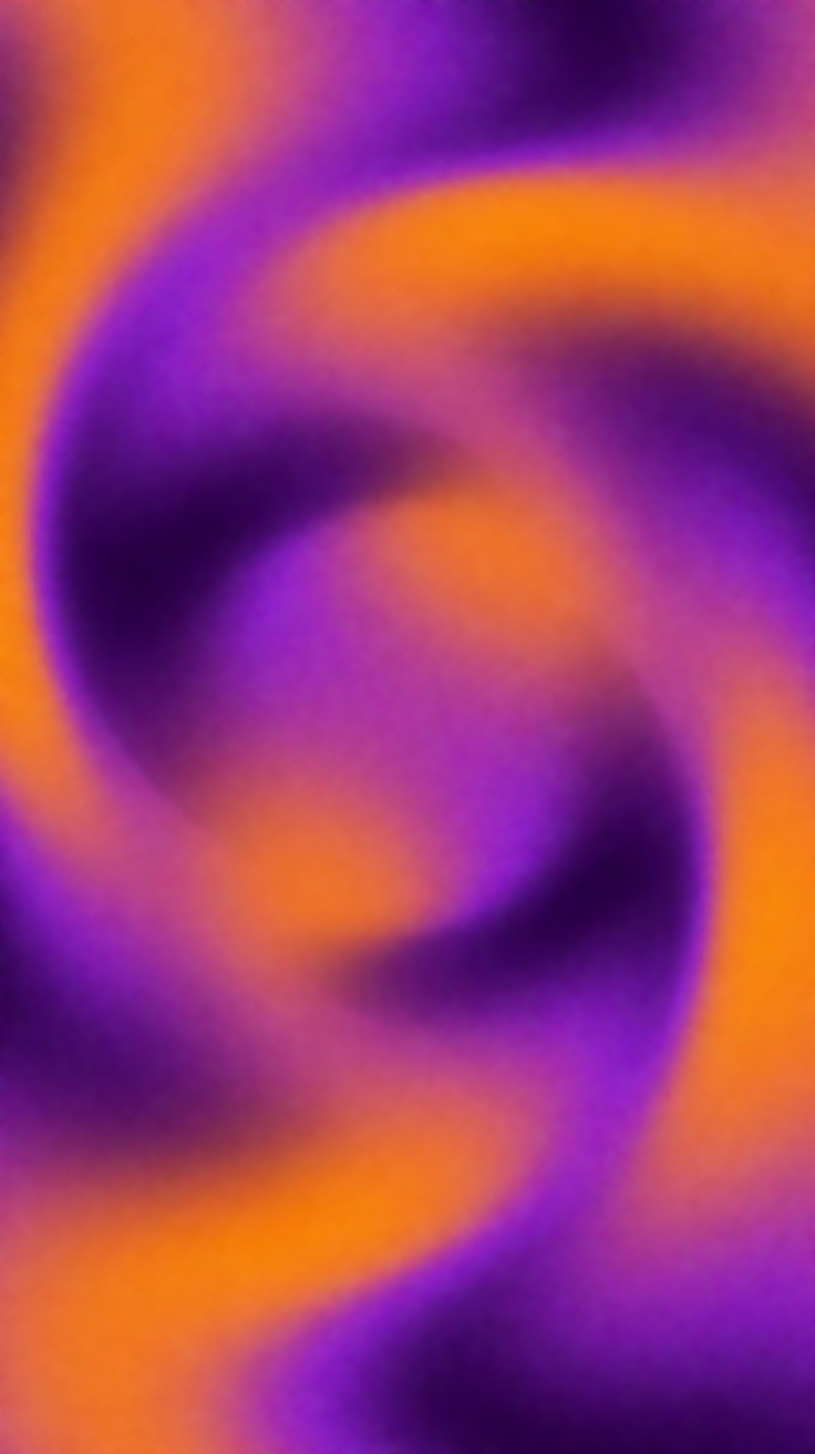 Purple orange halloween abstract gradient Wallpaper