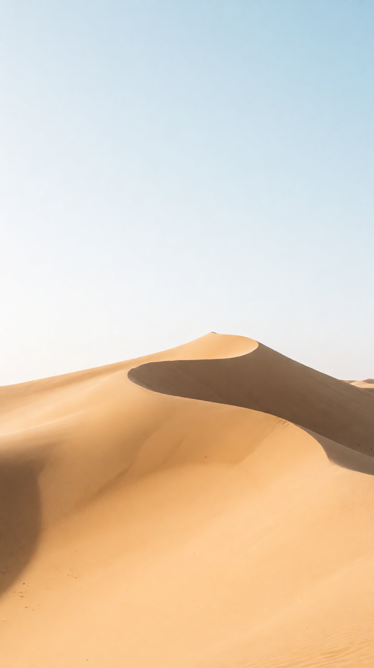 Desert dunes minimal phone wallpaper Wallpaper