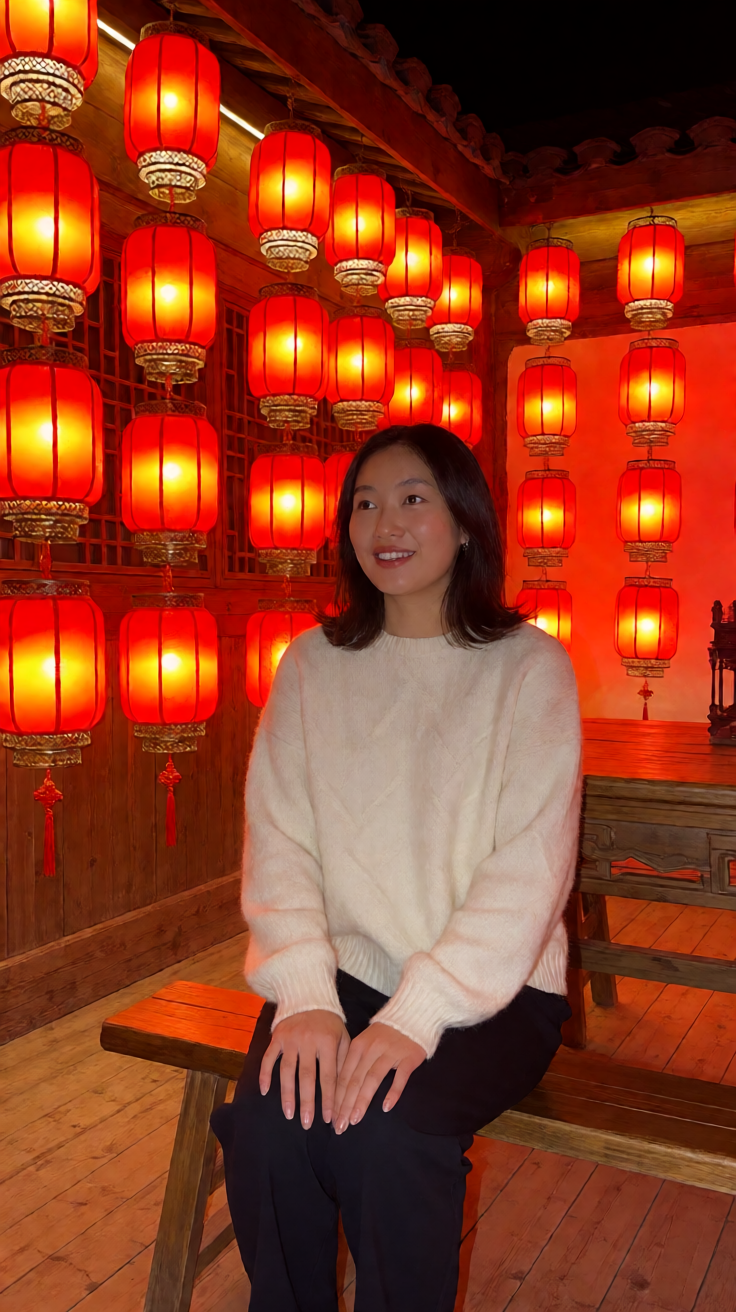Red lanterns night festival Wallpaper