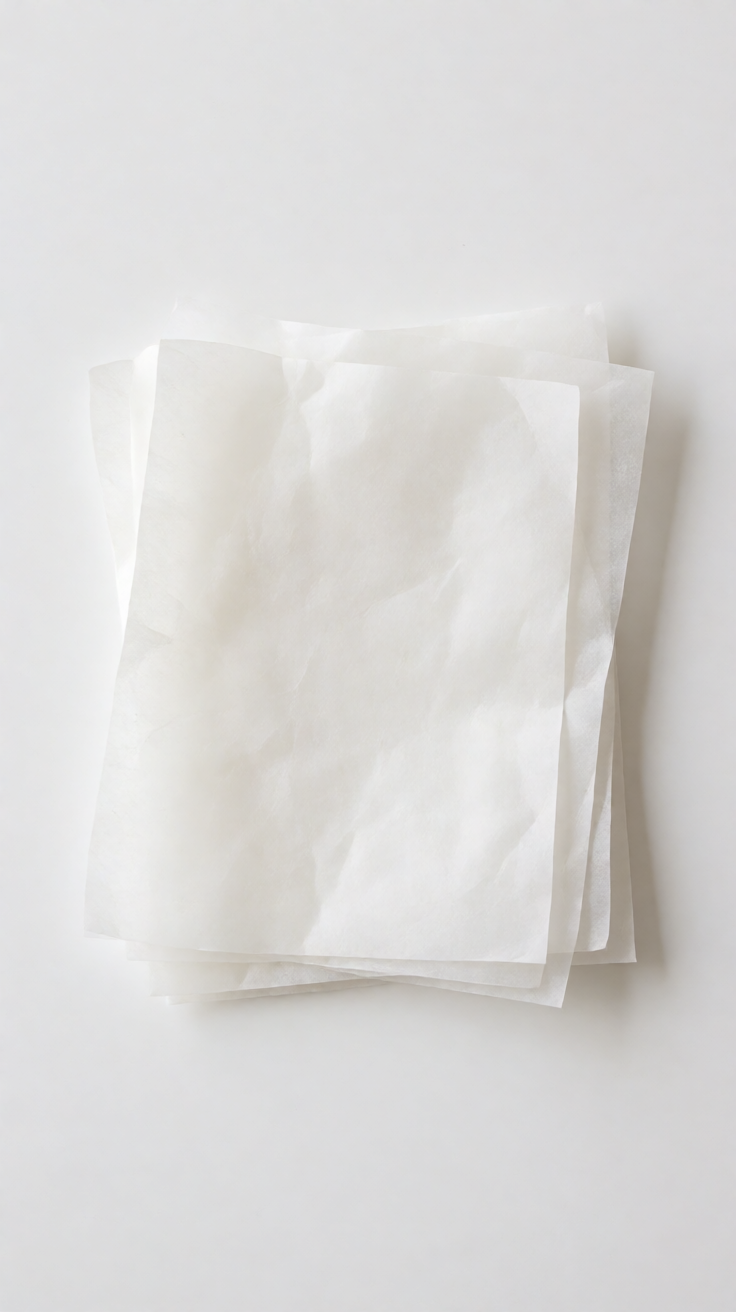 Minimal white paper art layers Wallpaper