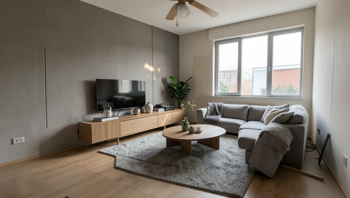 Room after AI design